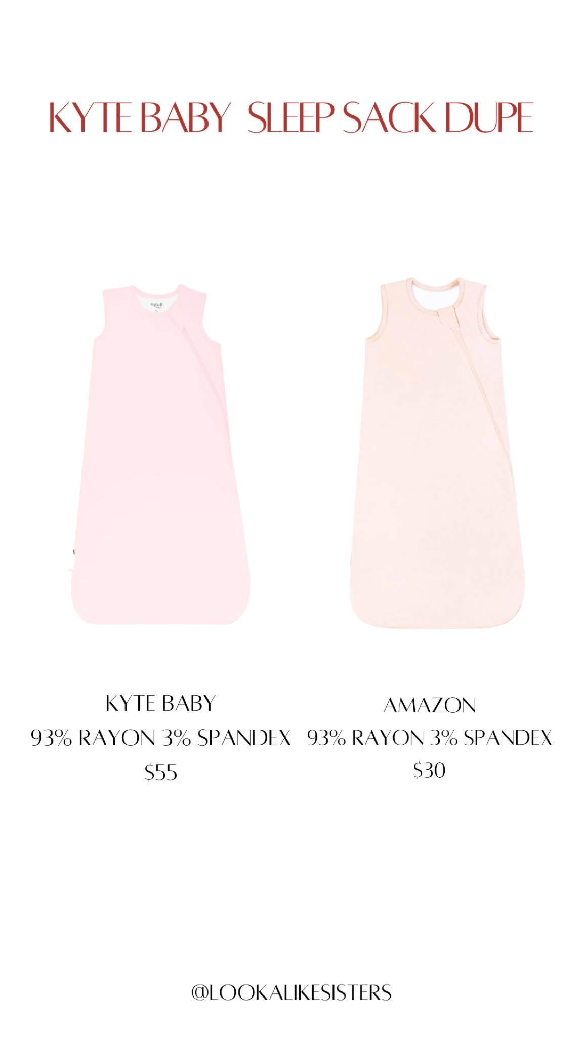 An exact dupe of kyte baby 😱 half off & 20% off for Amazon Prime day! These are the best baby sleep sacks and they are the exact fabric makeup  #LTKxPrimeDay 

#LTKFamily #LTKBaby