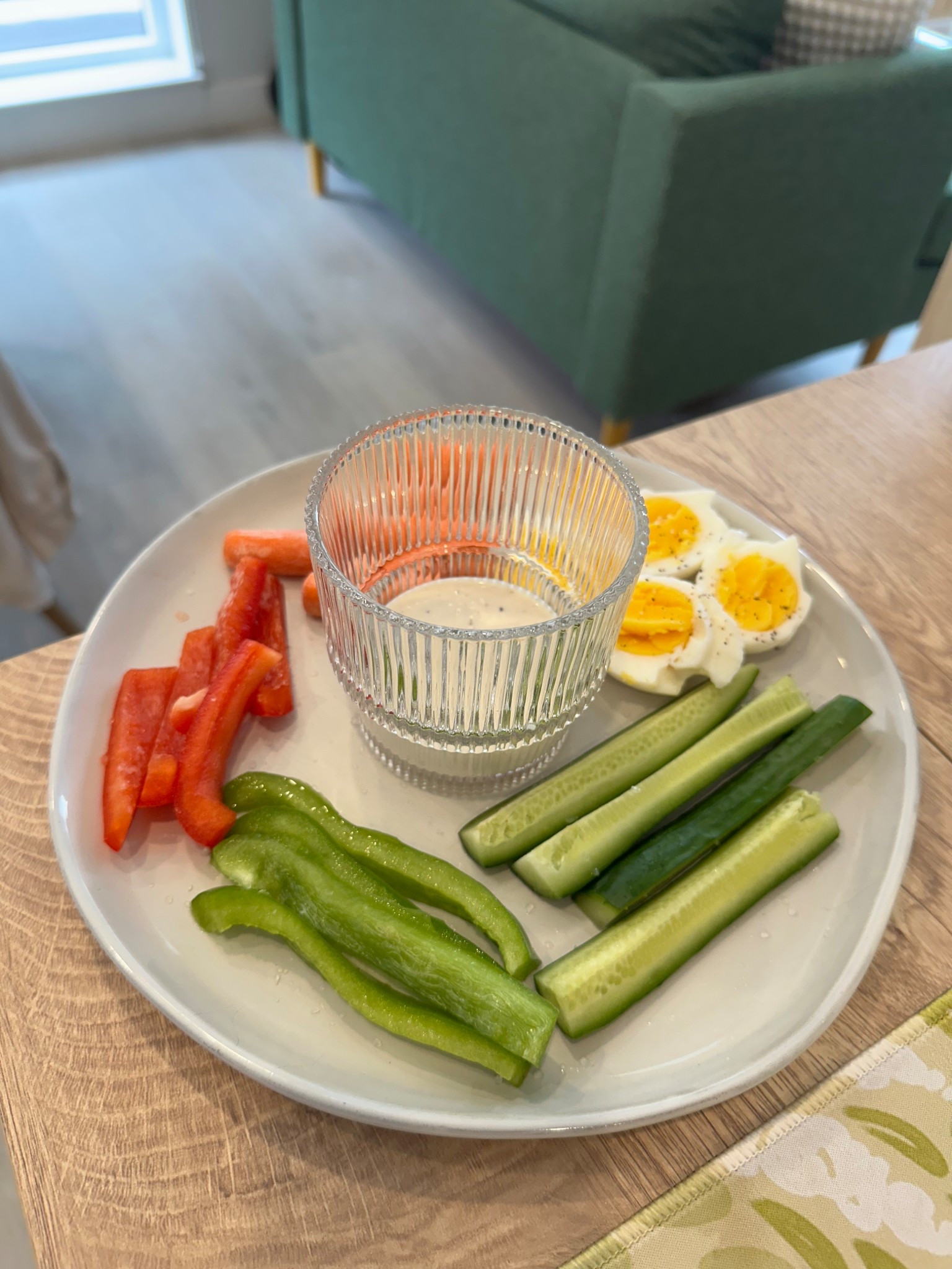 the perfect snack plate 🥕🥒🫑🥚

#LTKSaleAlert #LTKSummerEdit #LTKHome