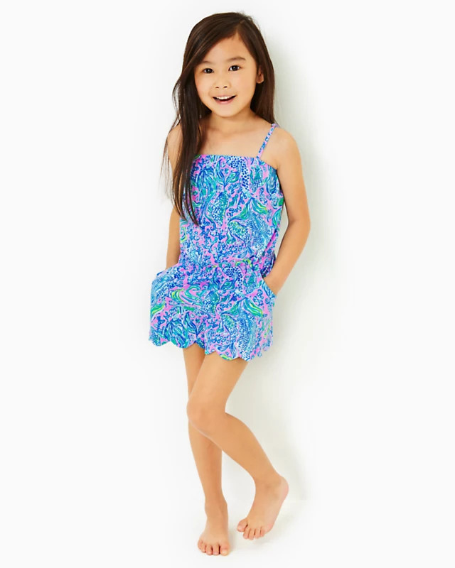 Girls Mini Jace Romper | Lilly Pulitzer