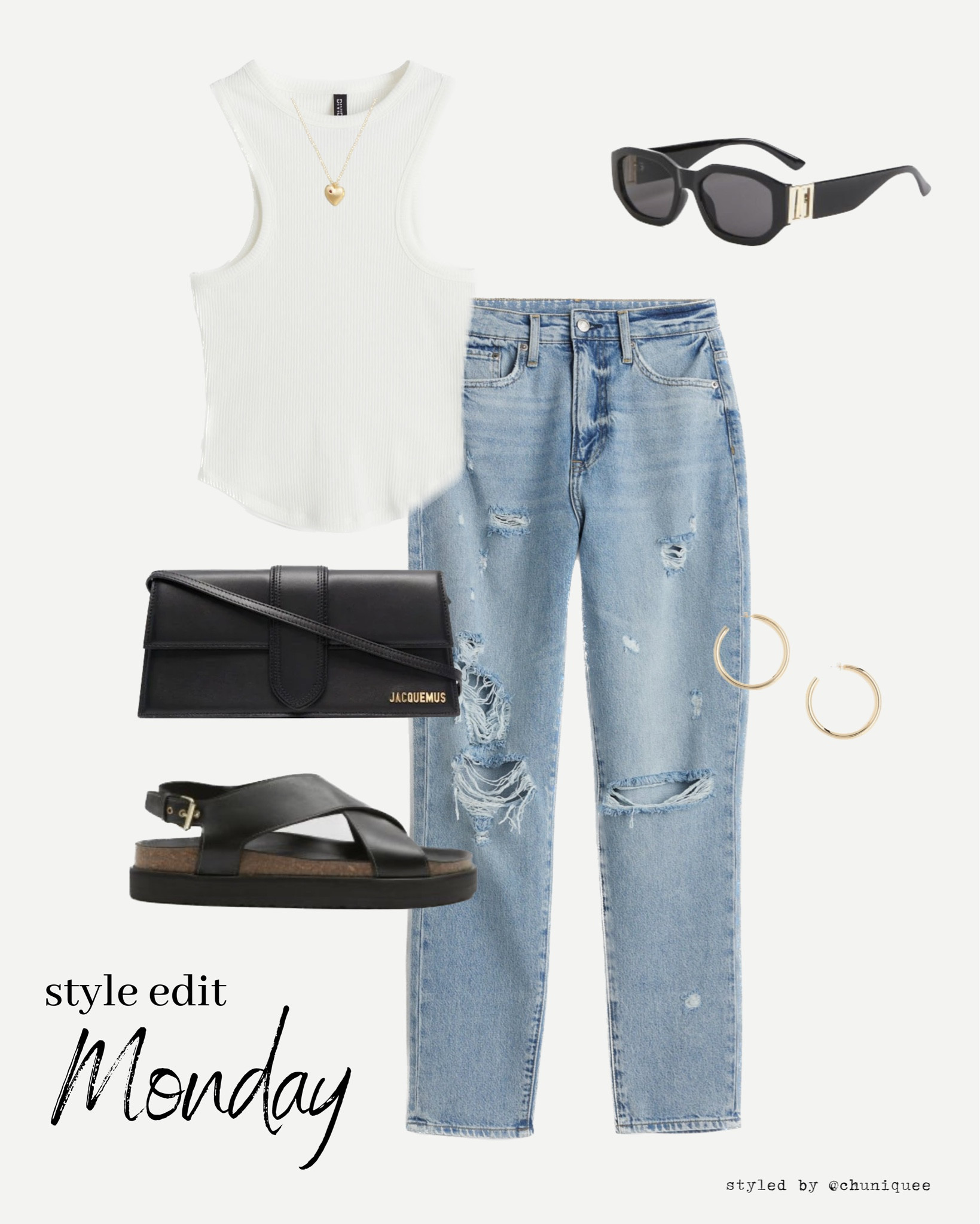 Monday outfit idea <33

#hmnewin #ootdgoals #fashionblogger_de #outfitstyle #discoverunder100k #fashionsummer #Summeroutfit #outfitpost #styleblogger 

🗝️ jeans set style styling stylist basic basics black pants capsule wardrobe idea bag ideas simple classic classy casual smart dressy day errands shopping date summer spring outfit outfits blazer fashion inspo leather jacket wear office work wear



#LTKsalealert #LTKSeasonal #LTKstyletip