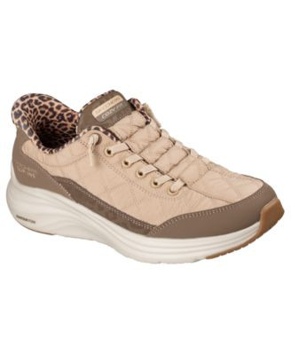 Skechers Slip-Ins Women's Contour Foam - Cozy Fit - Leopard Dream Lifestyle Sneakers from Finish Line - Brown, Leopard | Macy's