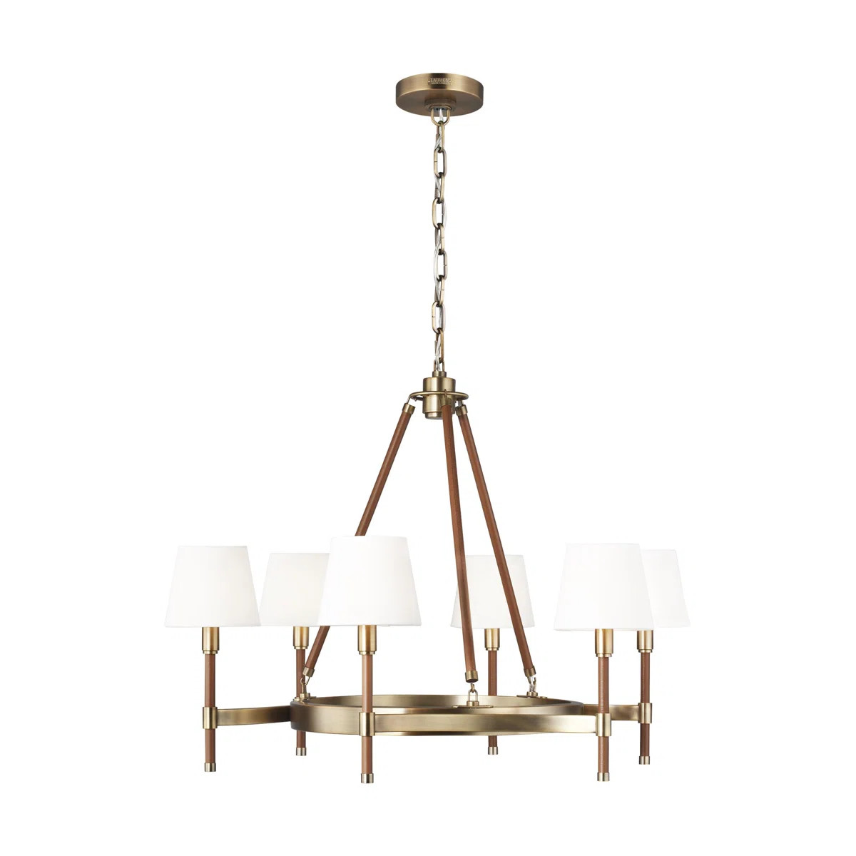 Katie 6 - Light Dimmable Wagon Wheel Chandelier | Wayfair North America