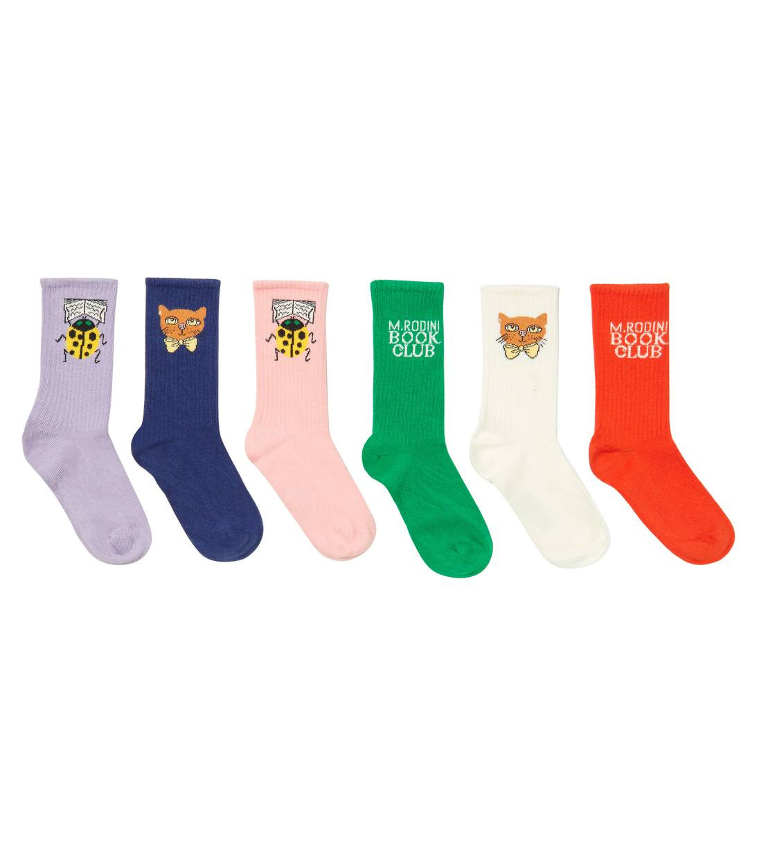 Set aus sechs Paar Socken aus Jacquard | Mytheresa (DACH)