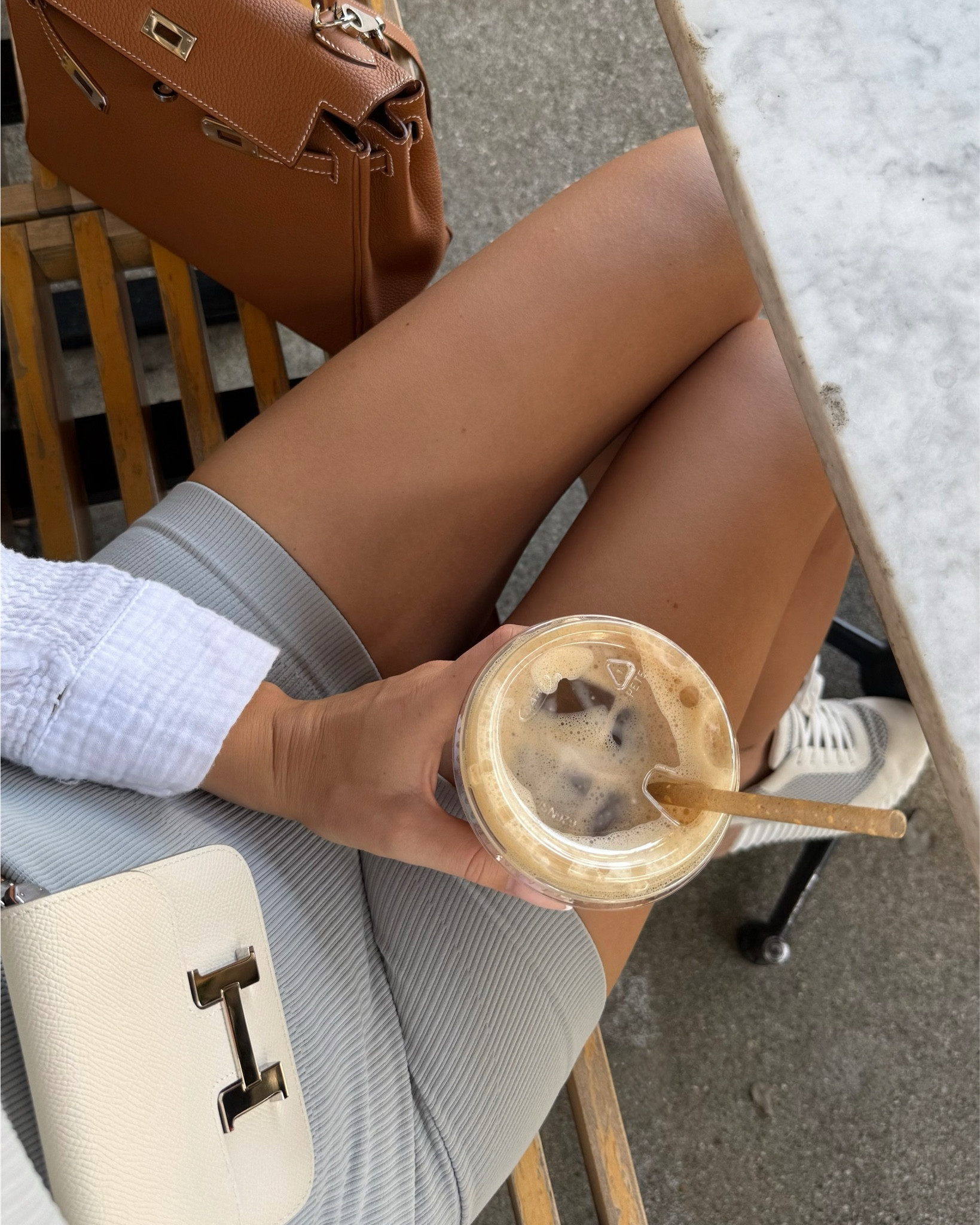 Fashion finds mixed with high end accessories! This one piece romper has the perfect level of compression and is very flattering. Lifts, firms and with a price that makes it feel like a steal. I’m 5’7 and wearing a size S. I’m wearing the grey color (looks more like sage on the website but it’s grey like on my pictures). It’s stretchy. Paired it with some high end accessories for a sporty chic look! Tied my favorite high street shirt around my waist/used as a cover up. Wearing a size small - doesn’t wrinkle, easy to wash - a staple piece find! Got so many compliments when wearing this sporty chic look🤍✨🏃‍♀️👟

#LTKStyleTip #LTKFindsUnder50 #LTKSeasonal