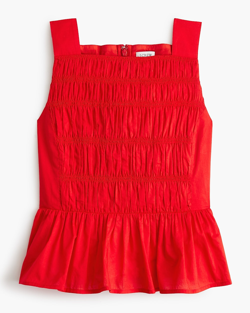 Smocked peplum top | J.Crew Factory