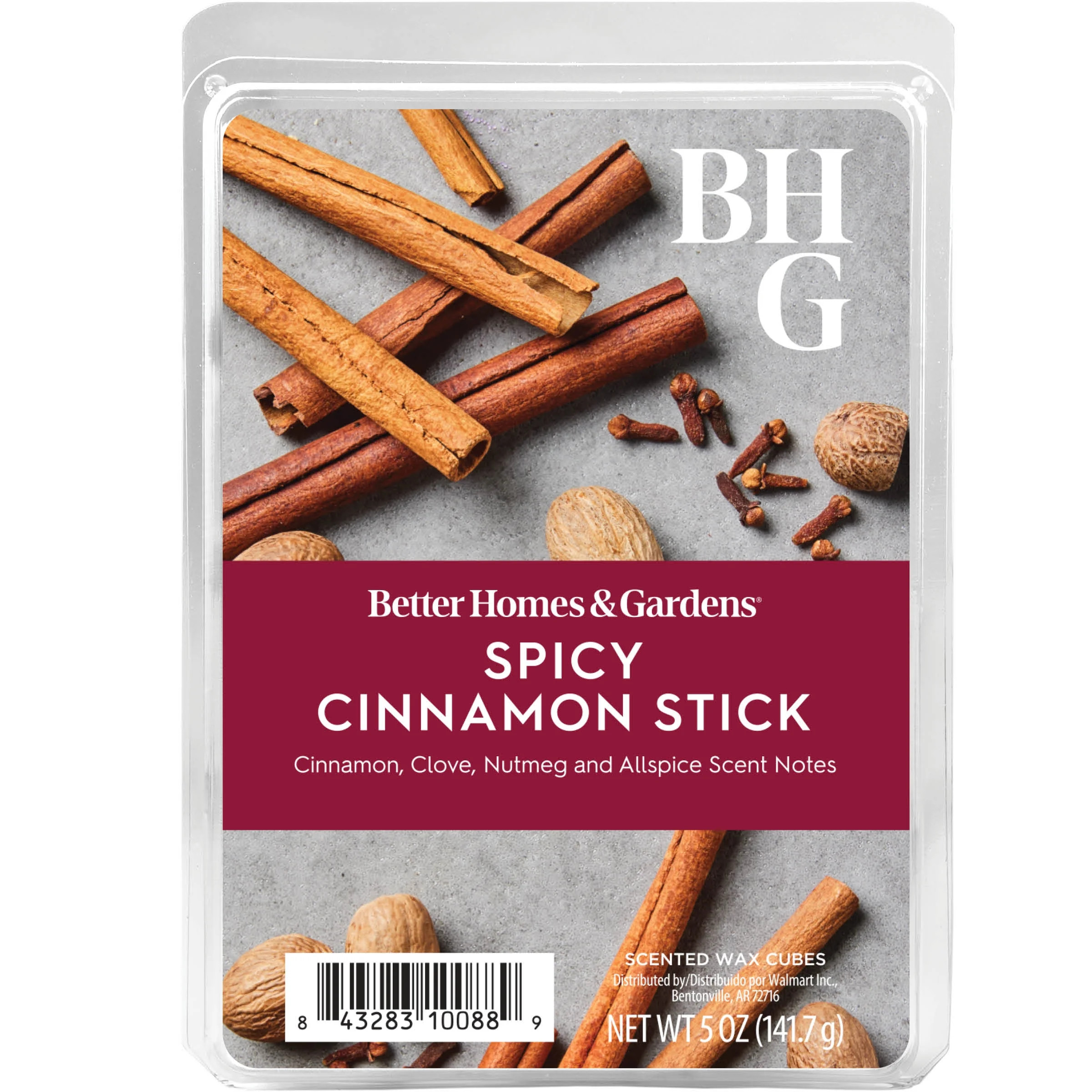 Spicy Cinnamon Stick Scented Wax Melts, Better Homes & Gardens, 5 oz (Value Size) | Walmart (US)