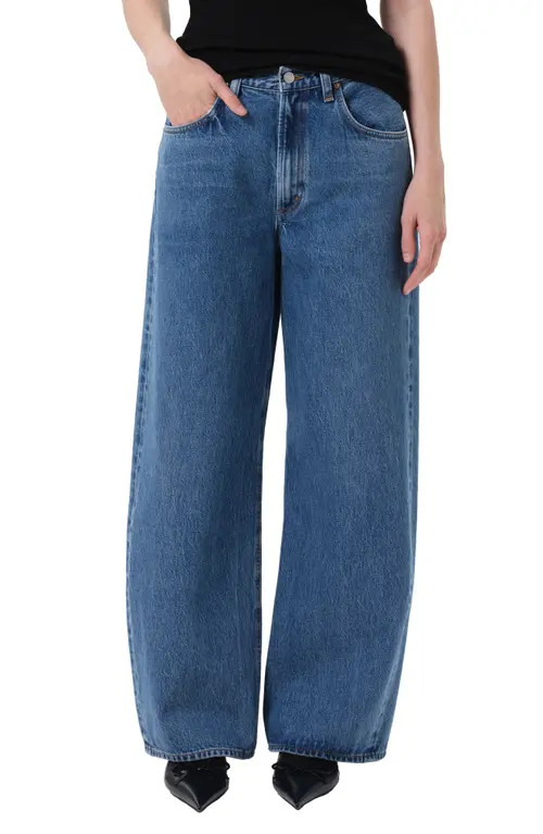 AGOLDE Low Curve Jeans in Myth Md Ind at Nordstrom, Size 27 | Nordstrom