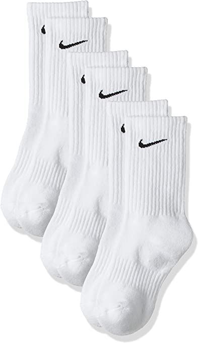 Amazon.com: Nike Everyday Cushion Crew Training Socks, Unisex Socks with Sweat-Wicking Technology... | Amazon (US)