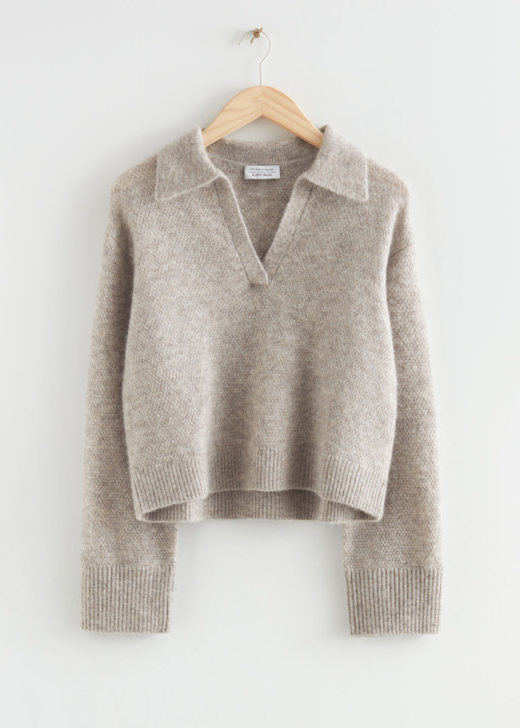 Collared Boxy Knit Jumper | & Other Stories (EU + UK)