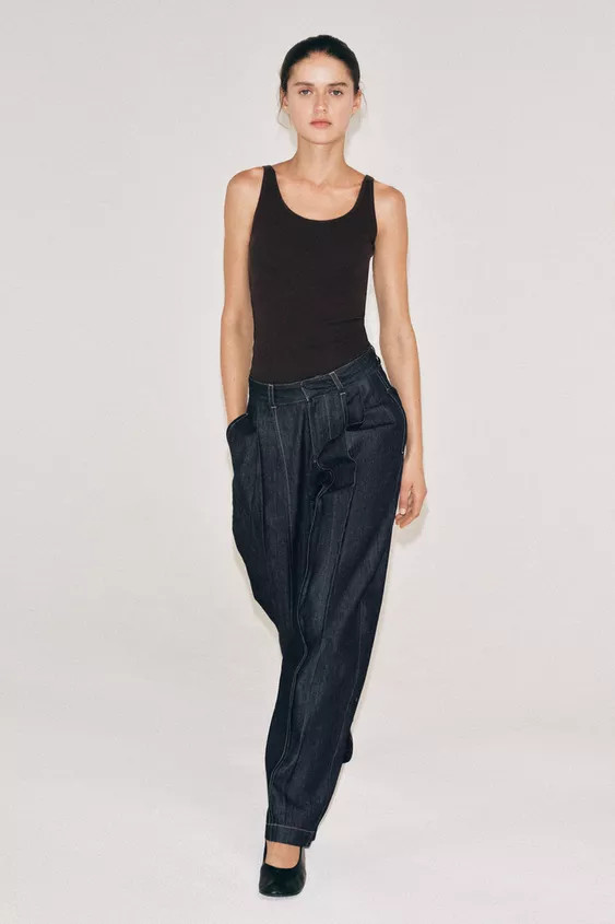 RUSTIKALES RIPPEN-TOP | Zara DE