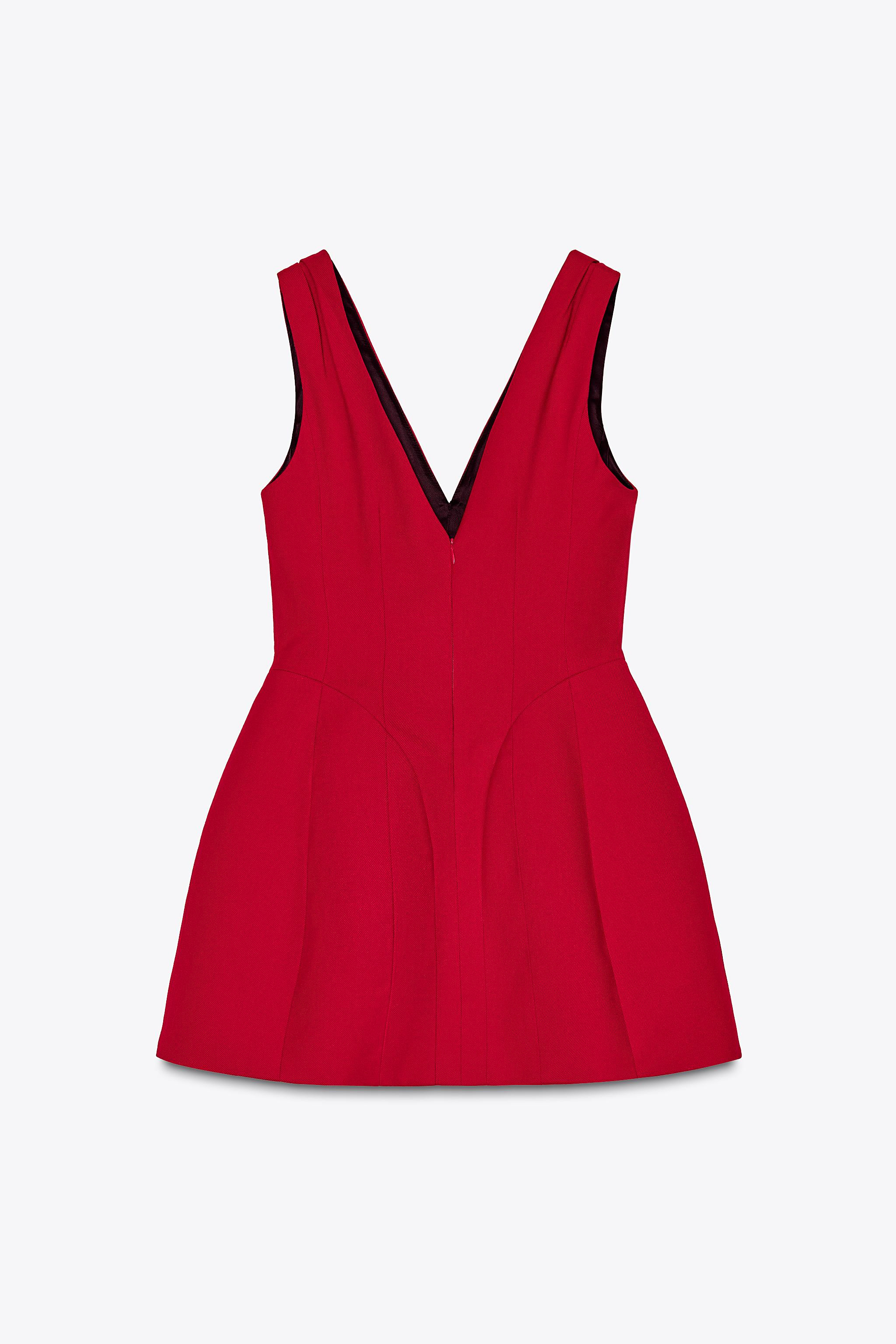 VOLUMINOUS SHORT DRESS ZW COLLECTION | Zara US