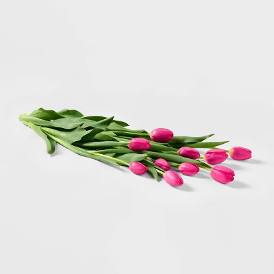 Mother's Day 10-Stem Tulips Pink - Good Little Garden™ | Target