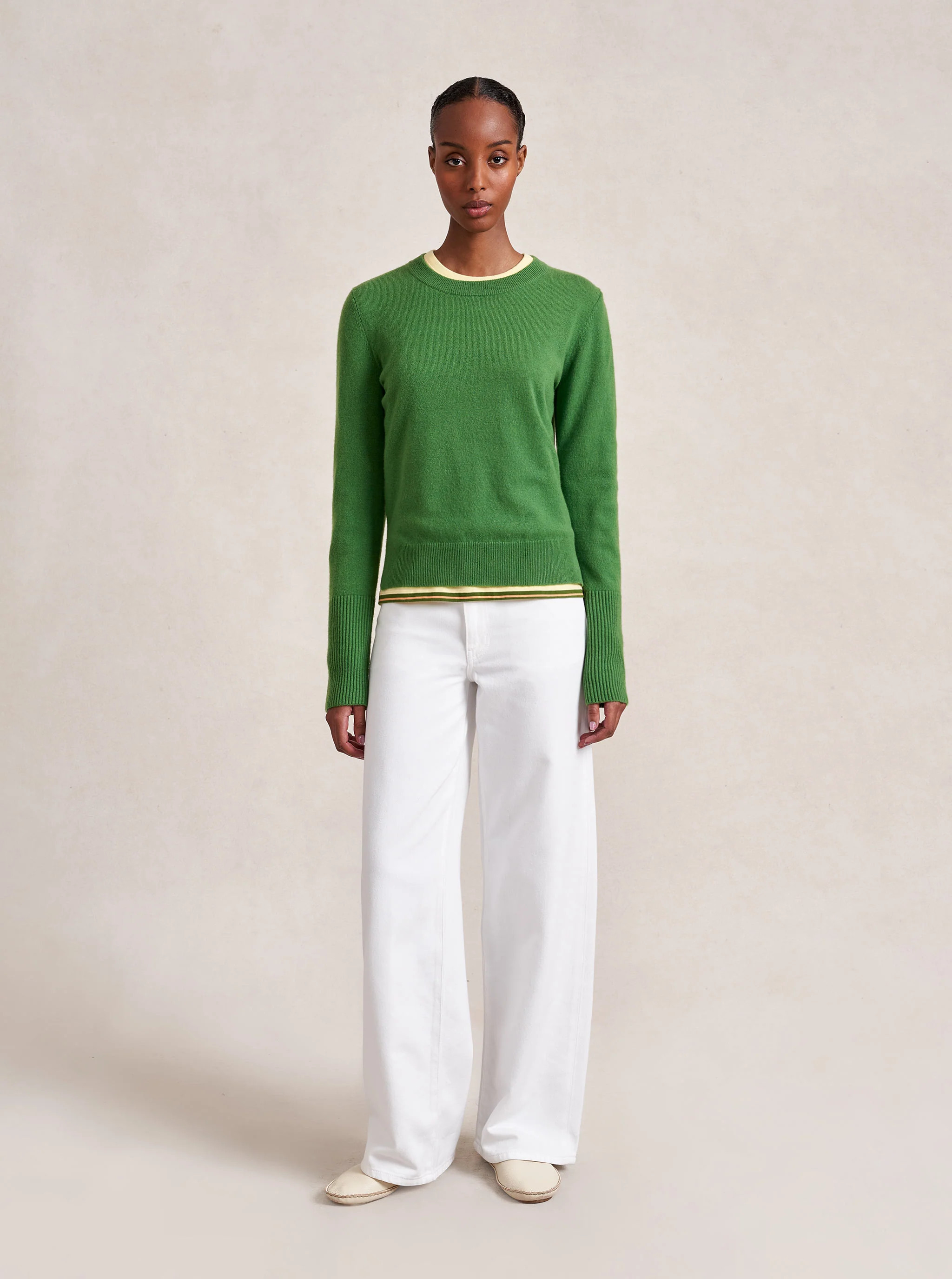 Solid Lean Lines Sweater | La Ligne