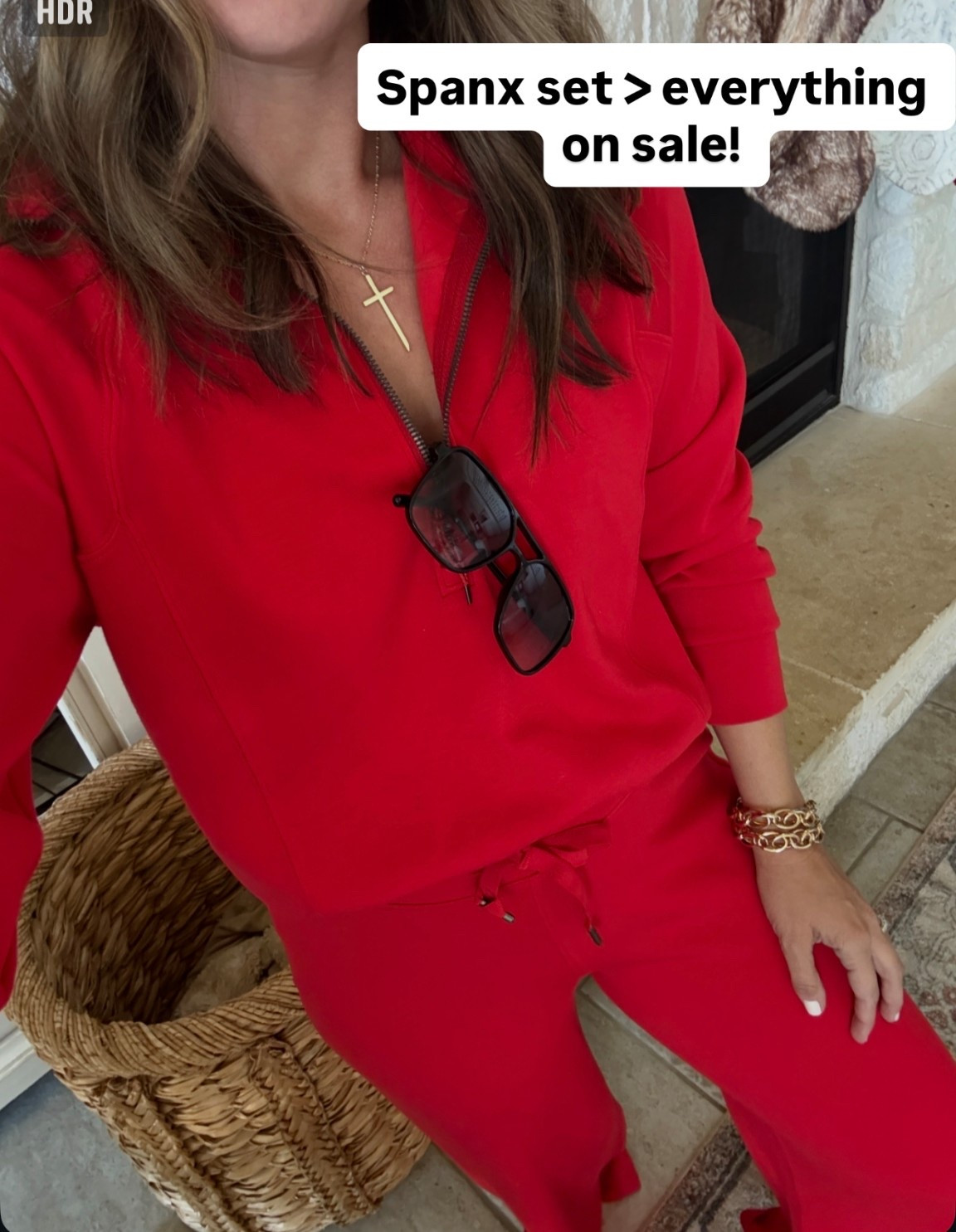 This Spanx set is so lux I love the rich color and it feels like butter- I grab it weekly! #loungeset #matchingset #spanx #casualholiday 

#LTKgrwm #LTKActive #LTKFindsUnder100