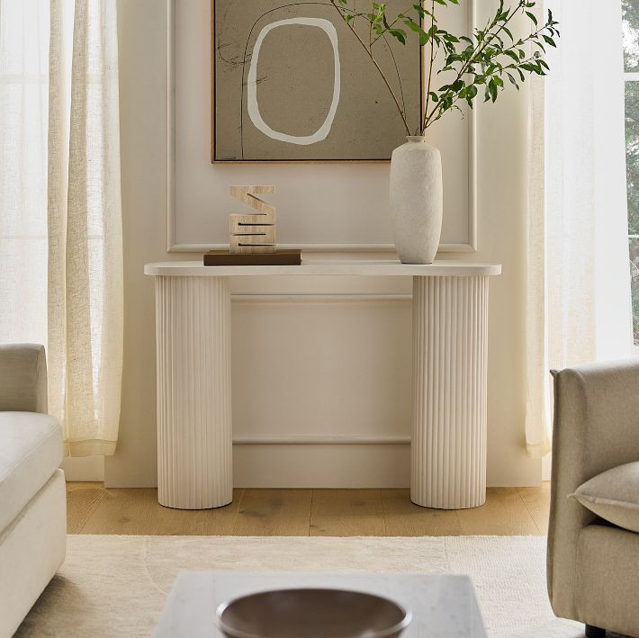 Fluted Console Table (48") | West Elm (US)