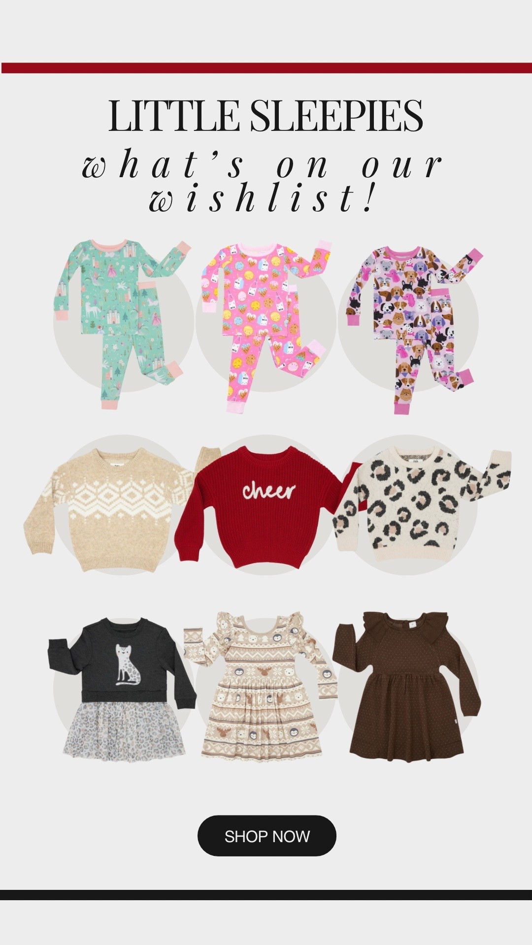 What’s on the girls’ holiday wishlist this year 🎄🫶🏻
Cozy jammies, festive sweaters, and the cutest little dresses for all the moments coming up — school parties, cookie baking, and matching sister pics. Linking everything for you mamas who love a good aesthetic holiday wardrobe. 🤍

Tap to shop the exact pieces ✨

#LTKkids #LTKholiday #KidsFashion #ToddlerStyle #HolidayOutfits #MomLifeStyle #GiftGuideKids #MatchyMatchy #HolidayPJs #NeutralKids

#LTKGiftGuide #LTKmomlife #LTKHoliday