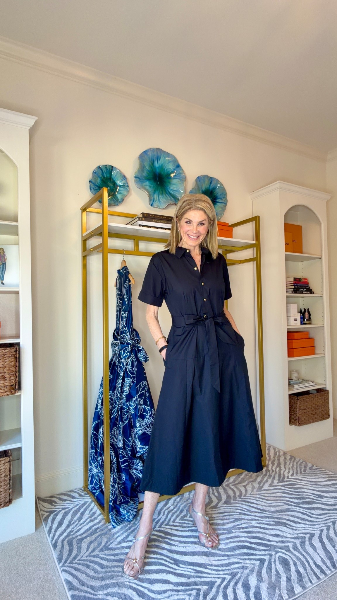 The perfect black shirtdress for spring! Size S

#LTKSeasonal #LTKOver40