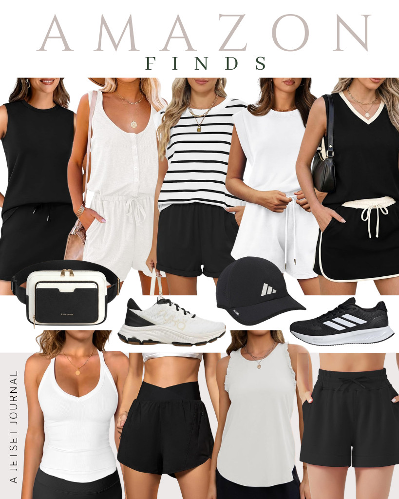 Looking for workout outfit inspirations? These Amazon Athleisure Finds are here waiting to be looked into! Trending this week are the iGENJUN racerback tank top and the OFEEFAN romper. Blooming Jelly’s running shorts are also featured in this collection. We are also obsessed with WIHOLL or Casly Lamiiit's two-piece skirt sets! There are also a couple of the best types of footwear, like Ryka walking shoes and Adidas running shoes.

#LTKSeasonal #LTKSaleAlert #LTKTravel
 

 
