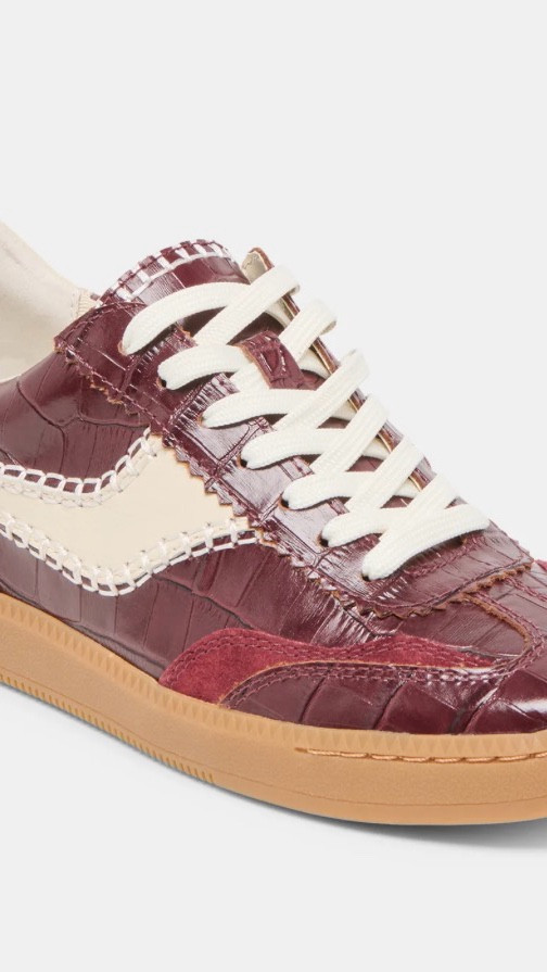 Notice Stitch Sneakers Oxblood Croco Embossed Leather.

More is more when it comes to NOTICE STITCH. Heavy handed details like contrast stitching and embossed leather take our fan favorite sneaker to statement status.

Leather Upper
Recycled Synthetic Outsole
Recycled Textile Lining
Synthetic Sock
Removable Insole (1" Back Height, 0.3" Front Thickness)
Imported


#LTKActive #LTKTravel #LTKSaleAlert