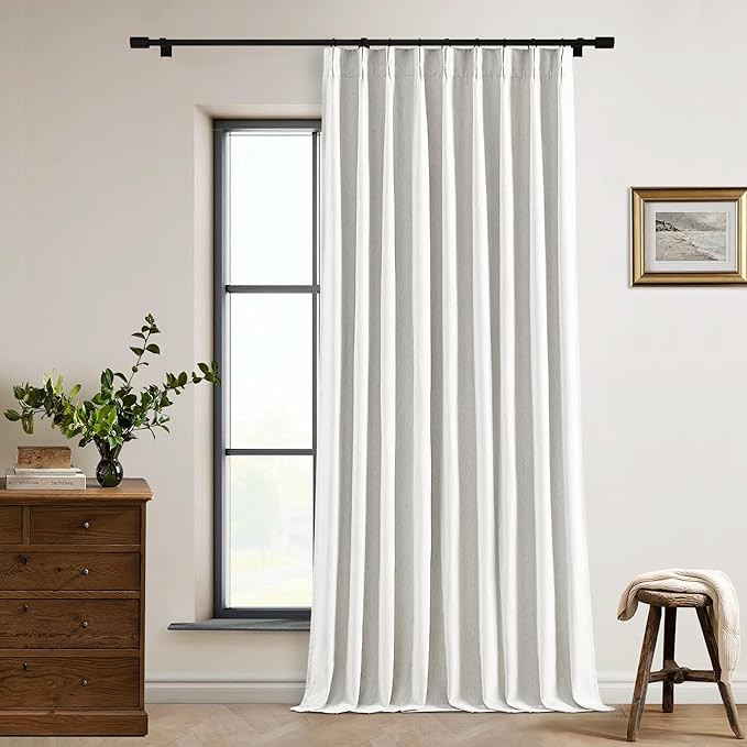 Extra Wide 60 Inch Width Blackout Curtains 96 Inches Long for Living Room Bedroom Room Darkening ... | Amazon (US)