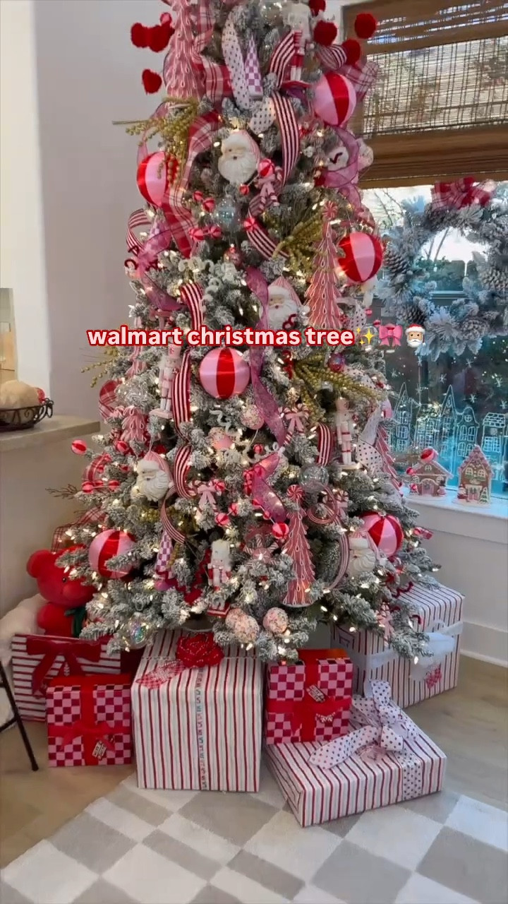 ‼️🎅🏼💕 all decorations are from Walmart 😱 they did the MOST with holiday this year ✨🎄 we did a neutral tree last year so, it was fun to switch it up and I’m loving the vintage pink santa trend 🎀💕 lemme know how you think we did on our Walmart tree this year 👇🏻🥰

🔍: walmart Christmas, walmart holiday, walmart Christmas decorations 🎄

#LTKGiftGuide #LTKHoliday #LTKSeasonal
