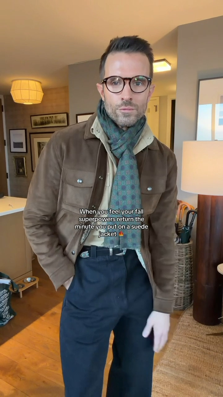 When your fall superpowers return as soon as you put on a suede jacket! This one is so good it’s from banana republic 

#LTKSeasonal #LTKStyleTip