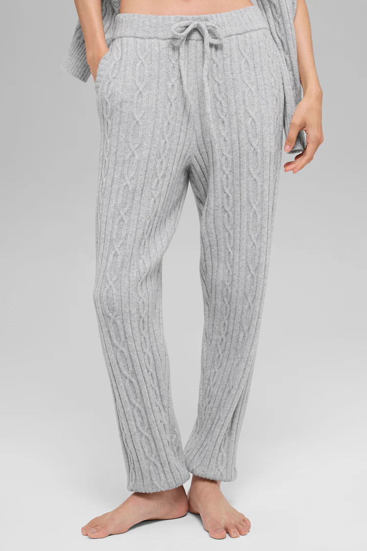 Cable Knit Winter Bliss Pant | Alo Yoga (US)