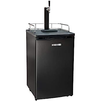 HomeCraft BK49BS Black Stainless Steel Full-Size Kegerator Draft Beer Dispenser & Beer Cooler, Sp... | Amazon (US)