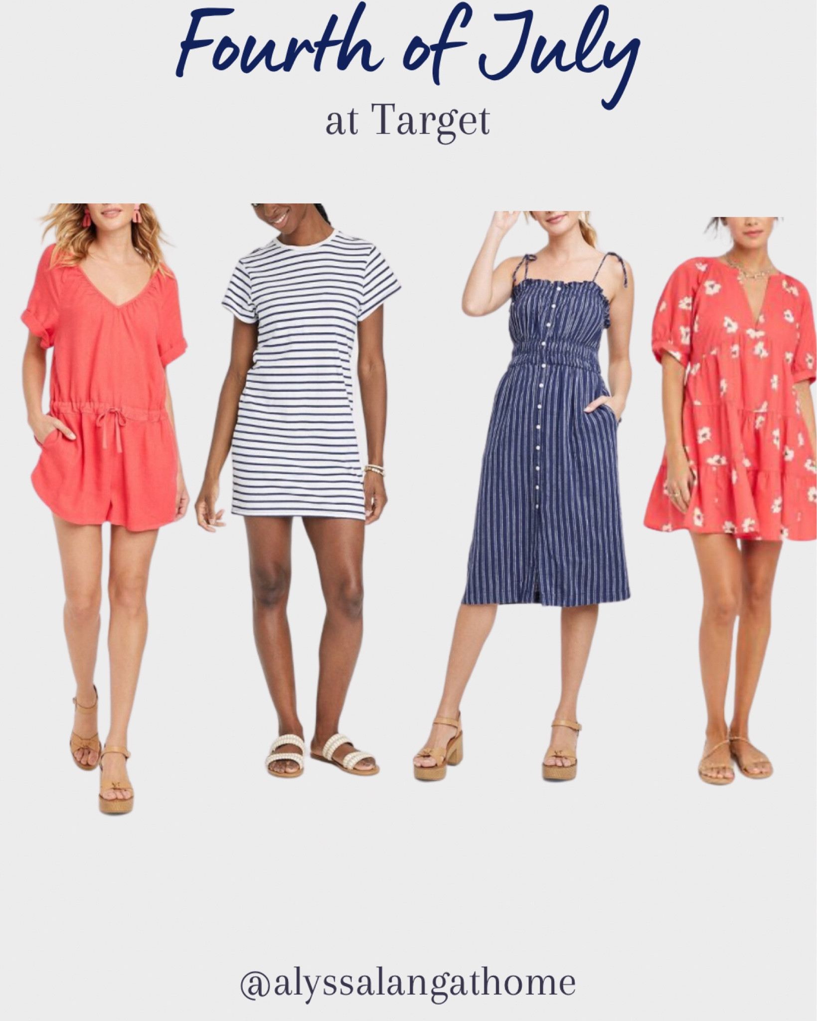 Fourth of July outfits at Target.  Fourth of July dress.  Fourth of July 2023.

#LTKFind #LTKSeasonal