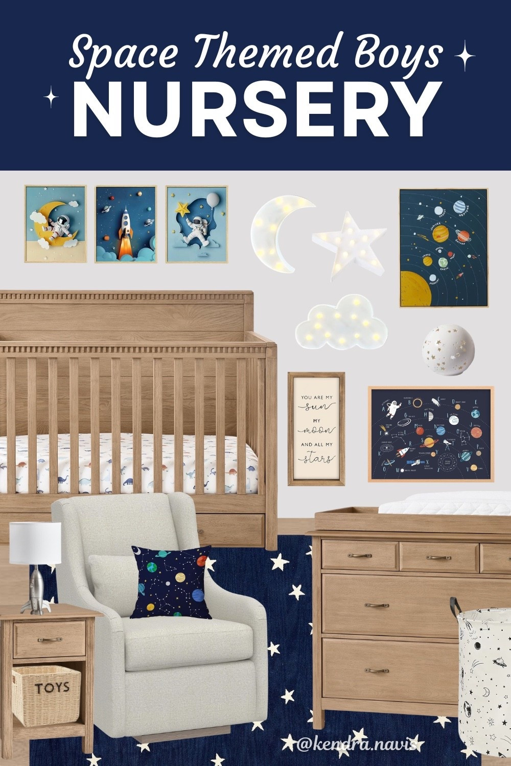 Boys’ Nursery Ideas: Spaced Themed Baby Boy Nursery Decor & Furniture 🪐

Outer space nursery, neutral nursery ideas, baby boy nursery, gender neutral nursery, navy blue nursery decor, neutral baby room, modern nursery design, wood nursery furniture, nursery glider chair, minimalist nursery, cozy nursery, nursery inspiration, baby boy room ideas, nursery decor finds, Pottery Barn Baby, toddler room ideas, kids playroom decor, beige decor, modern farmhouse home decor, nursery rocking chair

#nursery #baby #babyboy #nurserydecor #potterybarn

#LTKHome #LTKBaby #LTKmomlife
