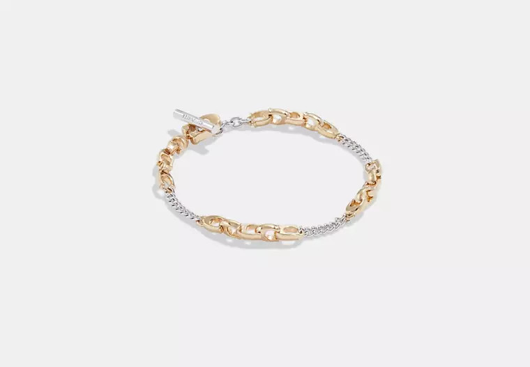 Signature Mixed Chain Bracelet | Coach (US)
