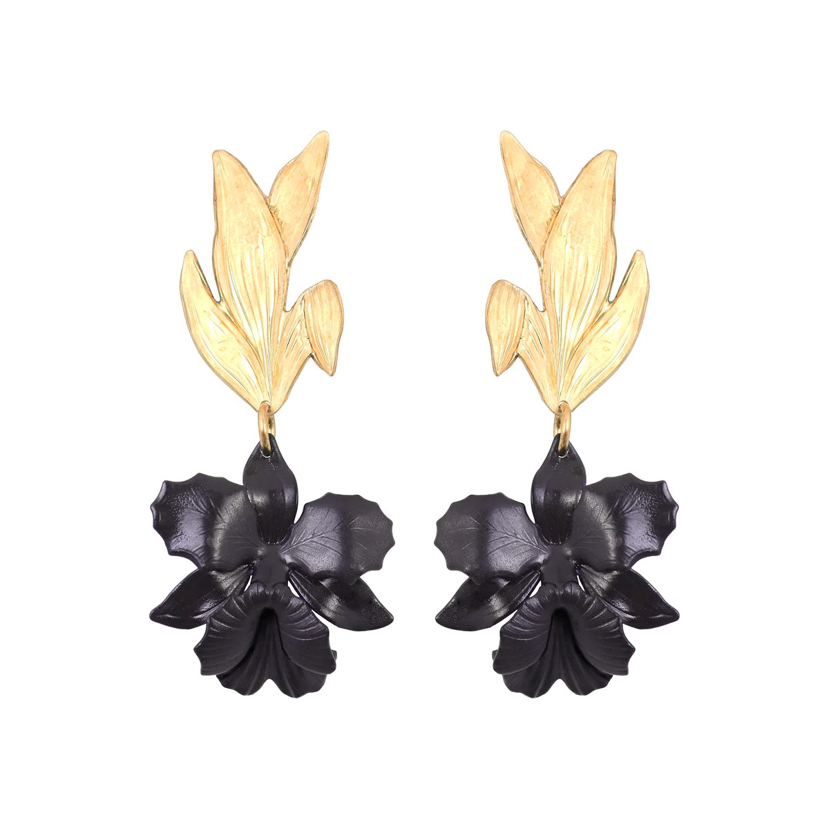 Kalea Orchid Earrings | We Dream in Colour