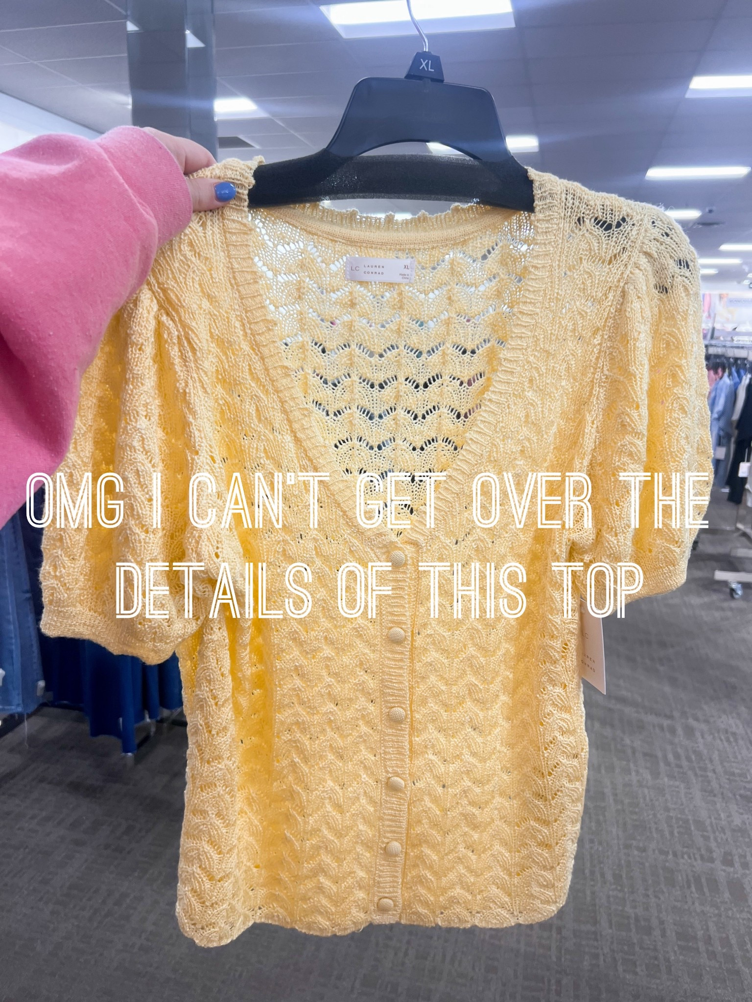 This dainty girly yellow puff sleeve button up top is perfection. She would make the perfect mom friendly work top. Nursing friendly too! Use code GOSHOP15

Pointelle / Yellow top / spring top / work top / mom outfit / mom work outfit / mom workwear / mom style / kohls / Lauren Conrad / spring style / spring outfit / spring work outfit / spring work top / mom friendly / post Partum / cardigan top / sweater cardigan / girly top / feminine top / butter yellow 

#LTKWorkwear #LTKootd #LTKmomlife