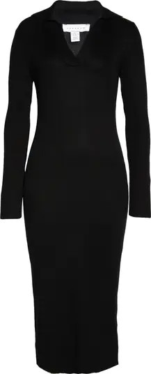 Collar Long Sleeve Sweater Dress | Nordstrom