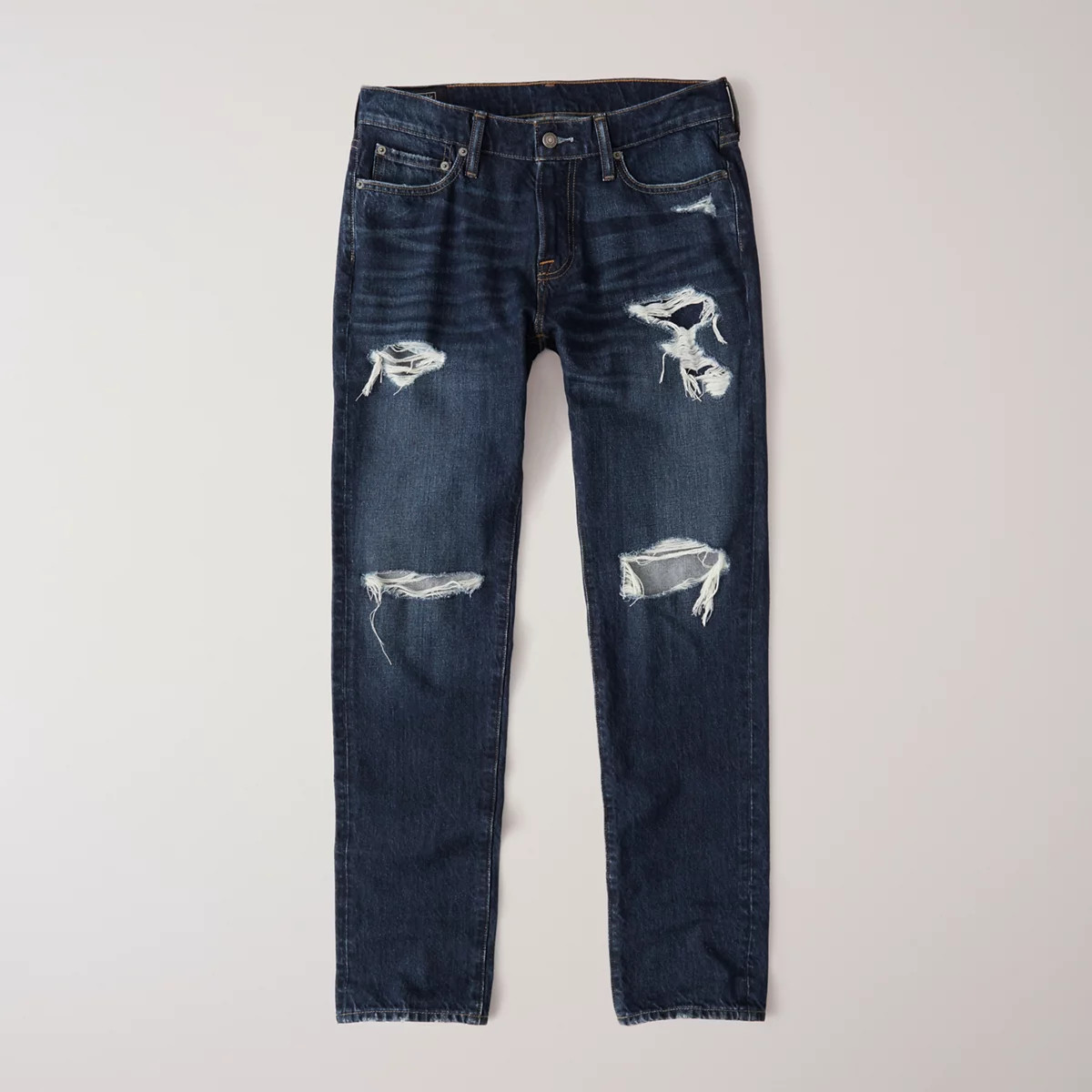 Ripped Athletic Skinny Jeans | Abercrombie & Fitch US & UK