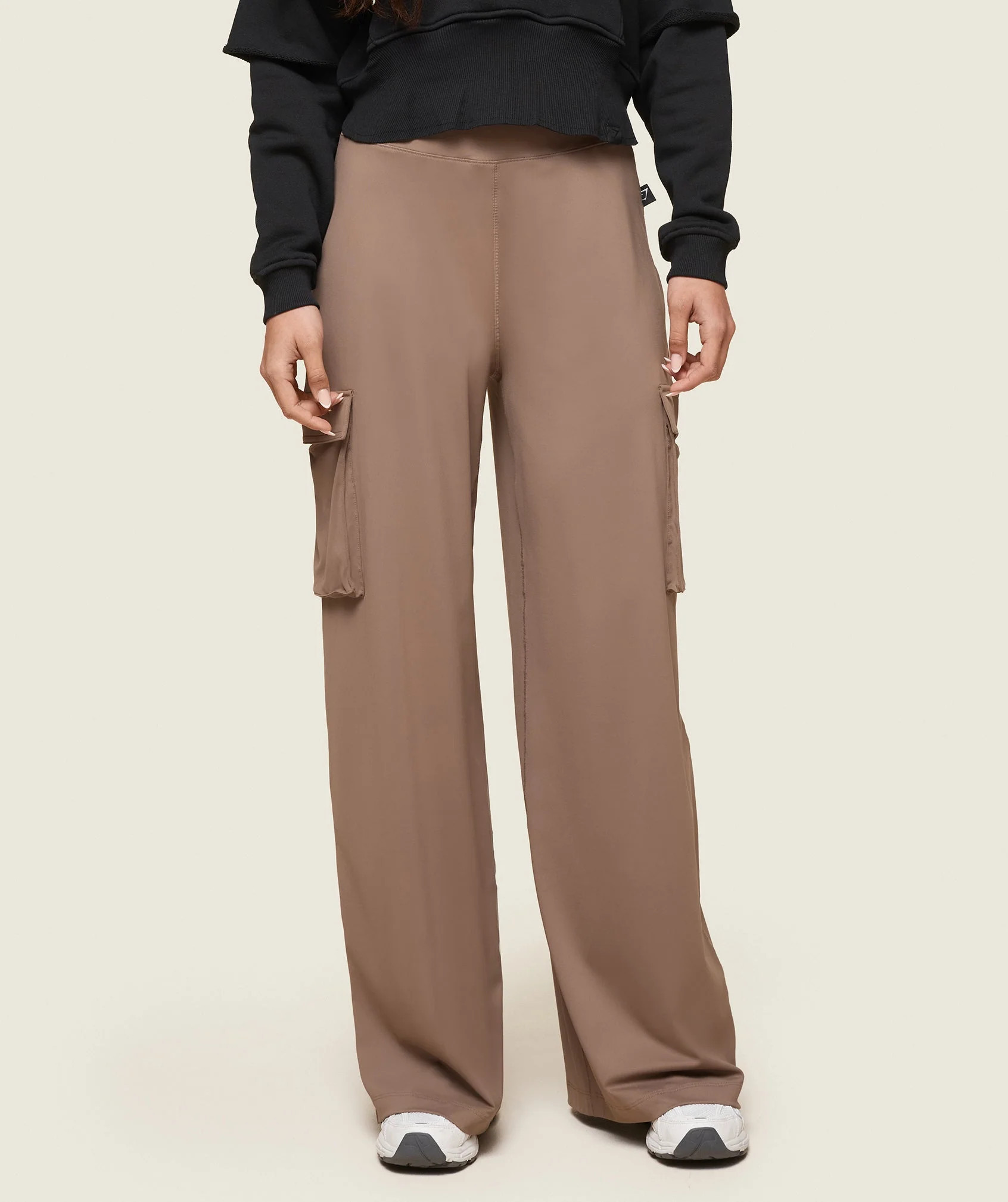 Gymshark GS x Leana Deeb Flared Pants - Soul Brown | Gymshark US