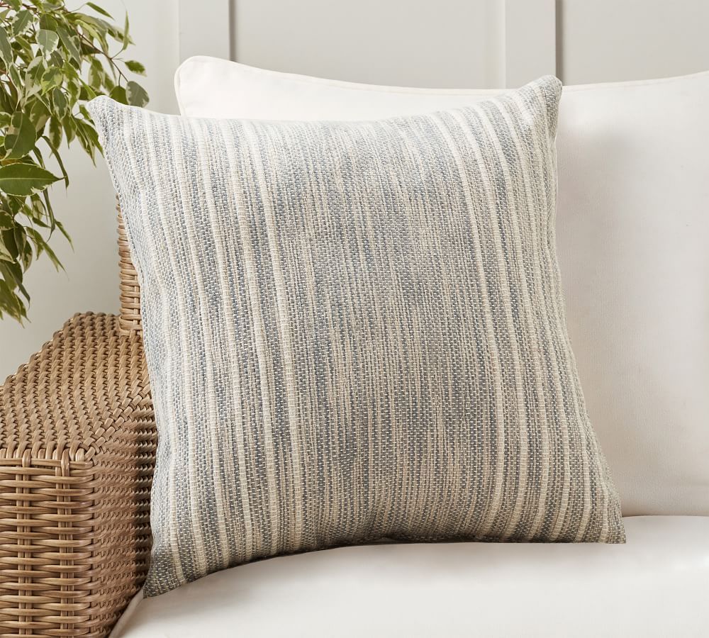 Liam Eco-Friendly Indoor/Outdoor Pillow | Pottery Barn (US)
