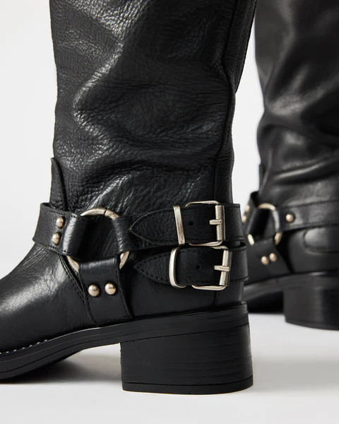 ASTOR BLACK LEATHER | Steve Madden (US)