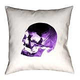 ArtVerse Katelyn Smith 36" x 36" Floor Double Sided Print with Concealed Zipper & Insert Purple & Bl | Amazon (US)