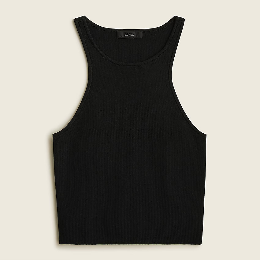 Supersculpt racerback sweater-tank | J. Crew US