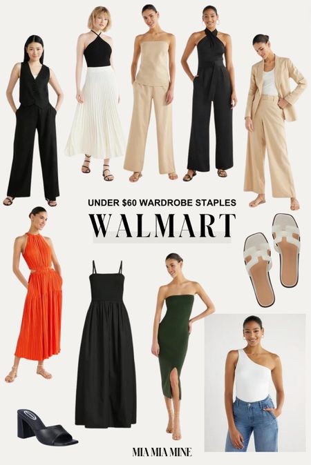 Walmart spring and summer outfits under $60
Scoop summer dress 
Sandals under $40
Linen pants from Walmart 
Linen blazer
@walmartfashion #walmartpartner #walmartfashion

#LTKfindsunder100 #LTKfindsunder50 #LTKstyletip