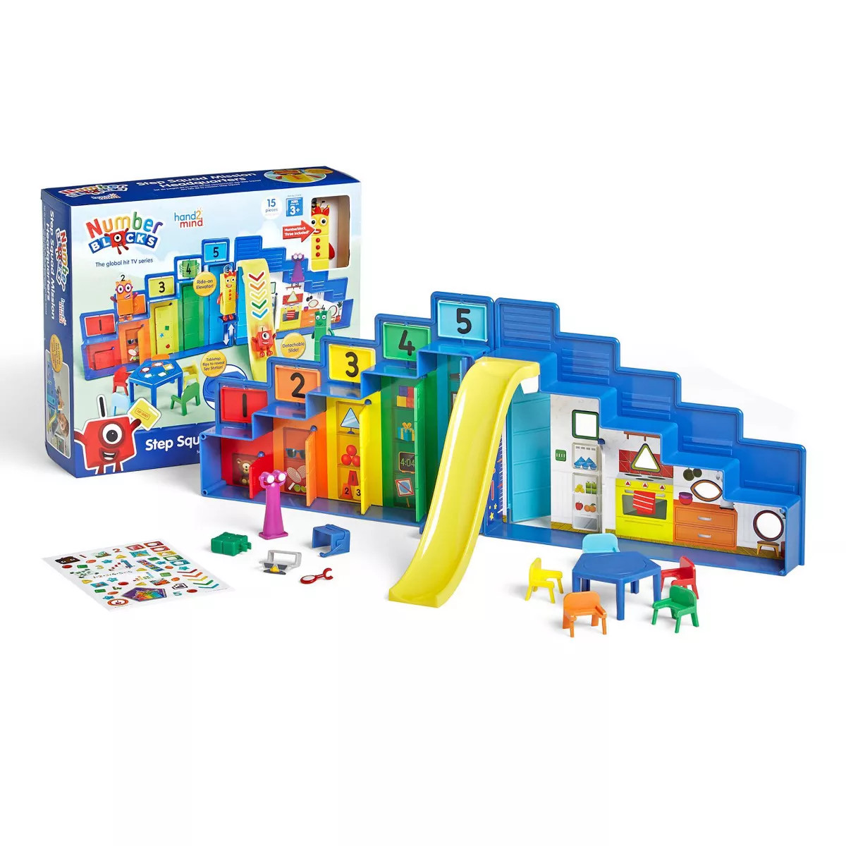 hand2mind Numberblocks Step Squad Mission Headquarters | Target