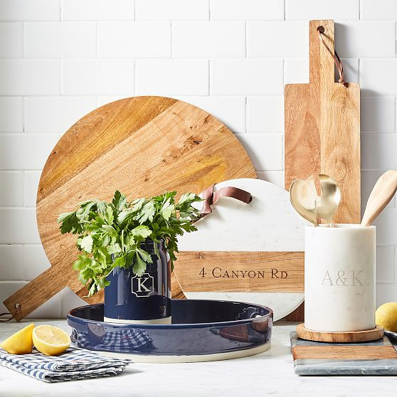 Wood and Marble Wine Chiller | Mark and Graham