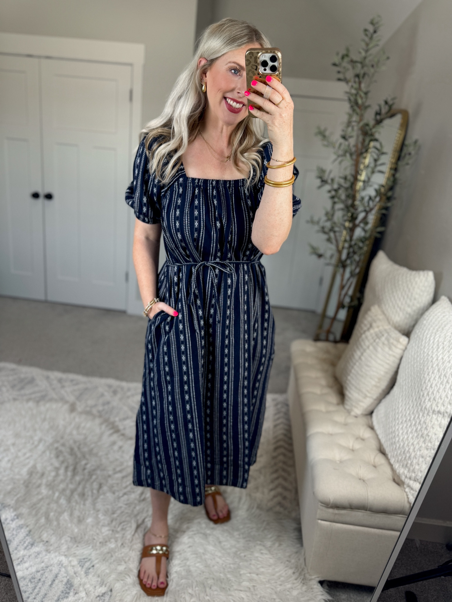 Daily try on, Walmart outfit, Walmart fashion, Walmart try on, midi dress, time and tru, summer dress 

#LTKShoeCrush #LTKFindsUnder50 #LTKSeasonal