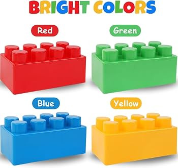 Liberty Imports 24 PCS Giant Building Blocks Starter Set for Toddlers, Plastic Large Building Blo... | Amazon (US)