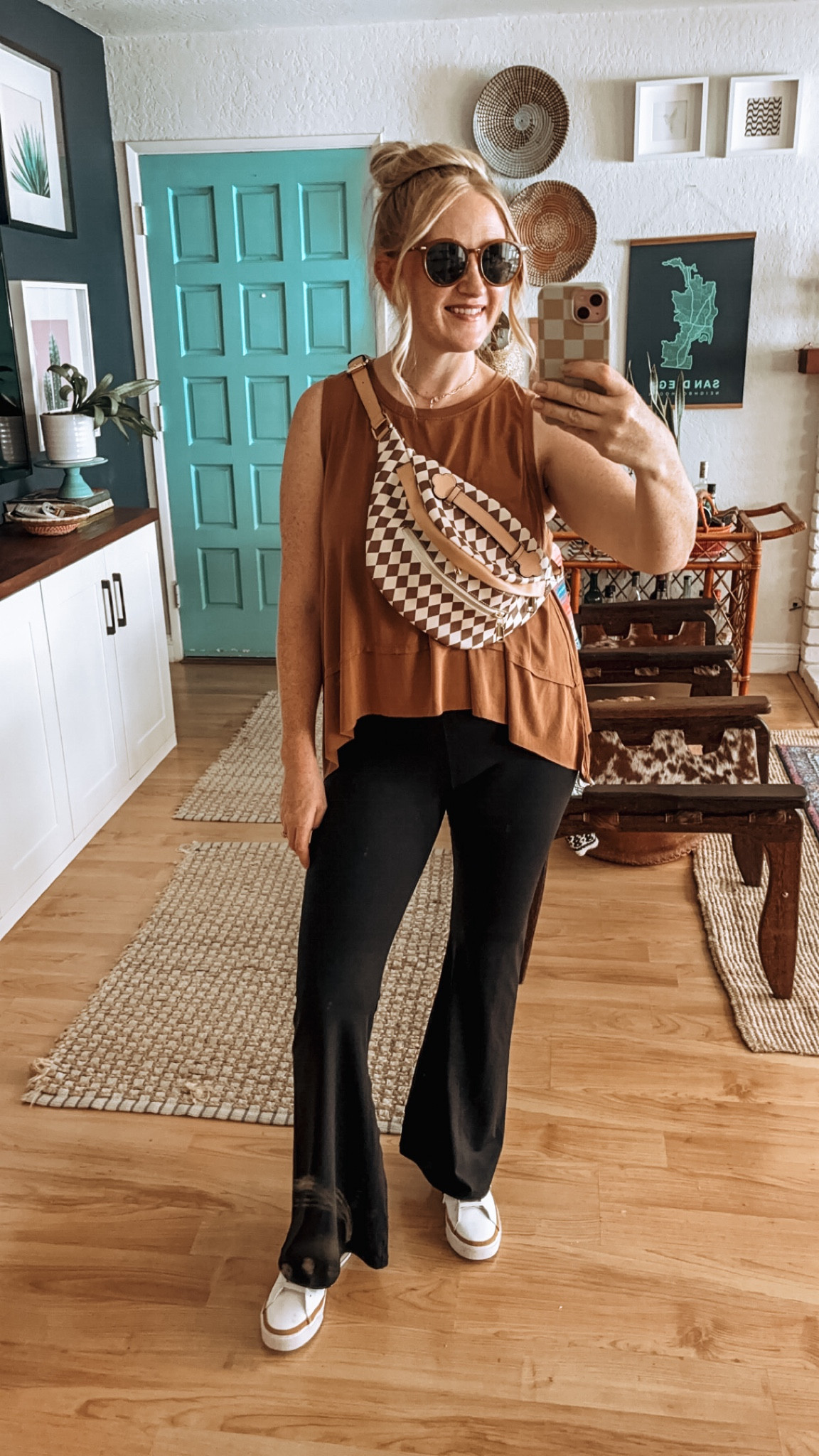 The softest and more flattering flare crossover leggings! Obsessed with these and this flowy little tank, perfect for working out and then running the kids to school or grabbing a coffee! 

Wearing size L in both and inseam 31” on the pants at 150 lbs and 5’7.” Lots of color options for both pieces and three inseam lengths for taller or shorter gals! 

Activewear, Amazon activewear, affordable activewear, lululemon look for less, alo yoga, yoga outfit, yoga look, workout outfit, casual look, ootd, mom style, mom outfit, athleisure look, athleisure outfit

#LTKFindsUnder50 #LTKFitness #LTKStyleTip