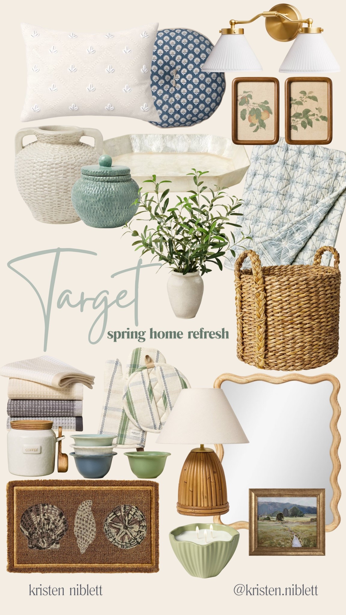 Freshen up your home this Spring with these Target New Arrivals! 👏🏼🤍
