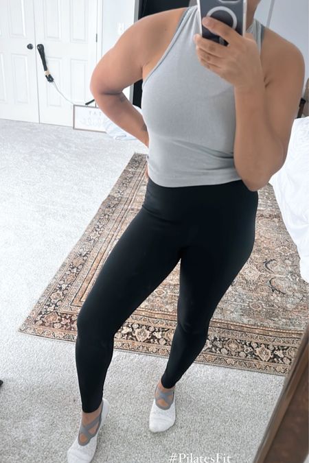 These buttery soft leggings are under $20 on Amazon! Best part it comes in a pack of THREE! Yes, girl. 

THREE pairs of leggings for under $20. I wear a size small. #AmazonFind. 

This top is Free People it came from one of my #StitchFixes. Also super soft and stays in place really well while working out. 

#LTKfindsunder50 #LTKfitness #LTKSale