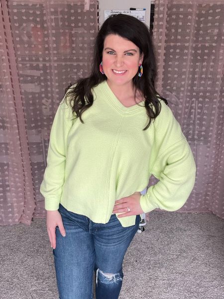 I am OBSESSED with this spring top from Aerie. The color is perfect for spring!I got my true size, large. Comes in a ton of colors and is so comfy! Spring sweatshirt spring too bright colored shirt vacation wear 

#LTKSeasonal #LTKunder50 #LTKstyletip