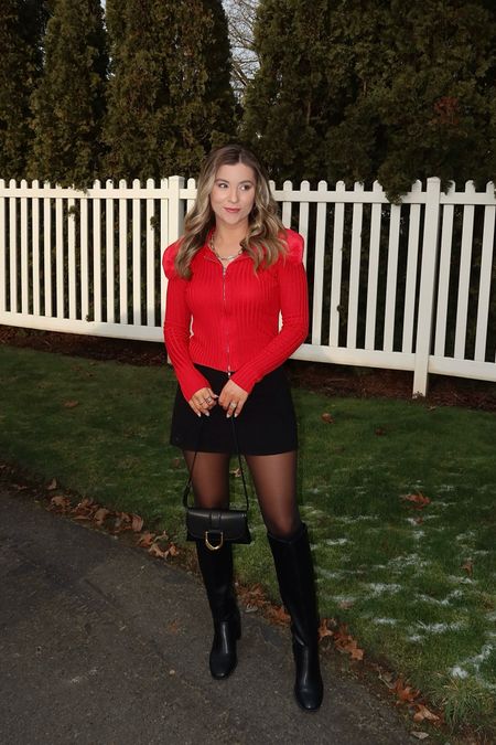 My red sweater is from Walmart, couldn’t find it online so linked similars! 💕 
Black mini skirt size 2 petite, tts
Boots tts
Leg warmers 

Winter outfit inspo 
Valentine’s Day outfit inspo
Date night outfit
Amazon finds
Walmart finds 

#LTKMostLoved #LTKstyletip #LTKfindsunder50